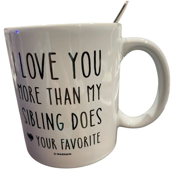 COFFEE MUG WITH SPOON AND GIFT BOX - Picture 3 of 4